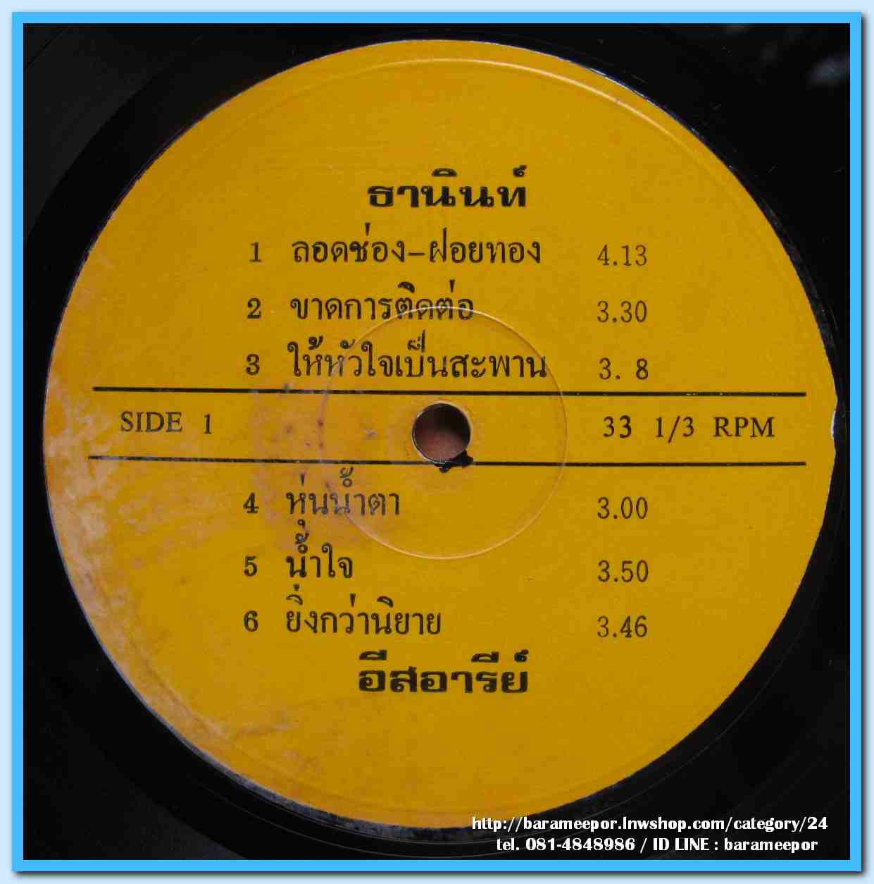 ธานินทร์ อินทรเทพ ชุด ขาดการติดต่อ..2