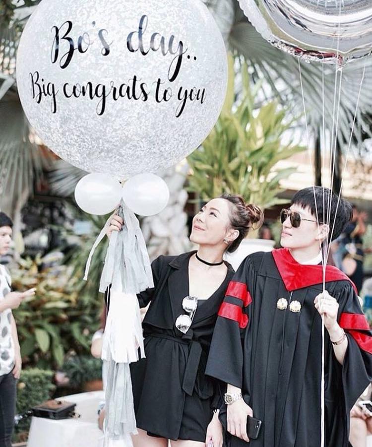 ลูกโป่งรับปริญญา,ลูกโป่งเรียนจบ