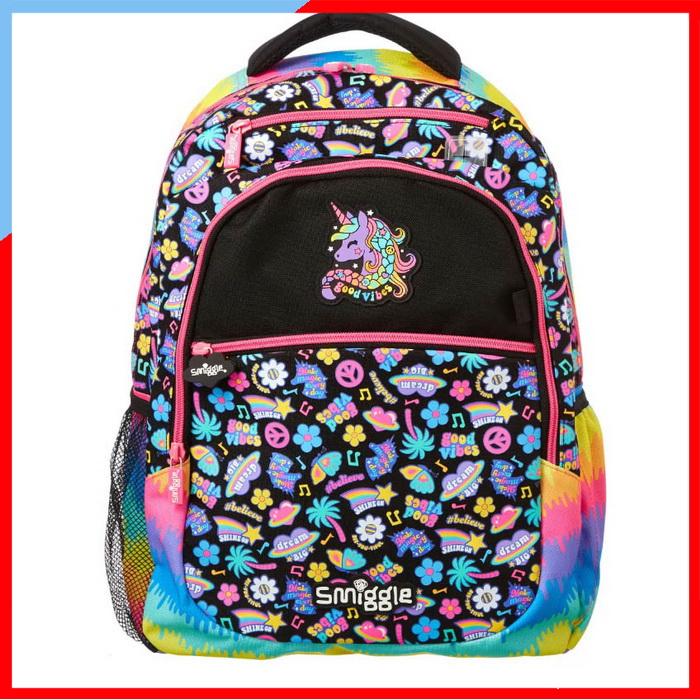 SMB161 Smiggle กระเป๋าเป้นักเรียน Backpack กระเป๋าสพาย สมิกเกอร์ Express Backpack