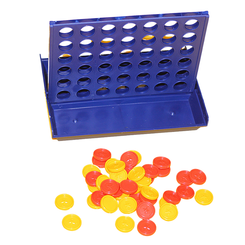 ⭐ลดเหลือ 37฿ ใส่โค๊ด 8QWSTNRT⭐BO084-1 ขนาด 18.5x13.5cm เกมเรียงเหรียญ 4 in a line เกมส์ หยอดเหรียญ บิงโก เกมส์บอร์ด