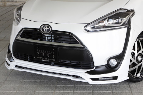 ชุดแต่งรอบคัน Toyota SIENTA เซียนต้า 2016 ZEUS