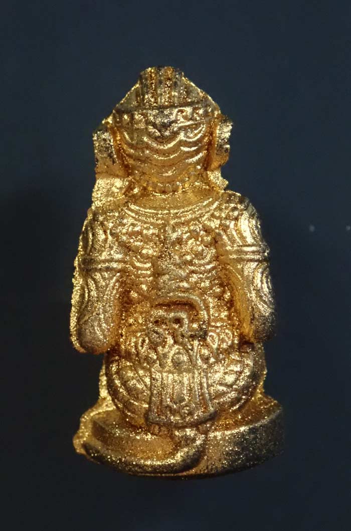 หนุมาน "รุ่นแรก" หลวงพ่อแสวง วัดลาดปลาดุก นนทบุรี ปี 2559 เนื้อผงพรายกุมาร