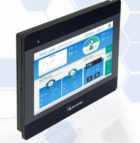 จอทัชกรีน Weintek MT8102iP รองรับ Ethernet