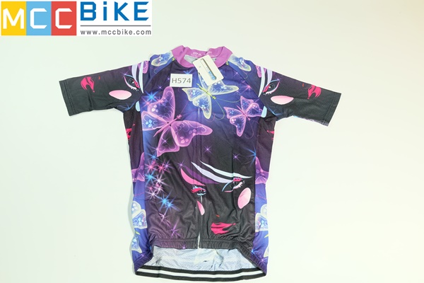 เสื้อปั่นจักรยาน ขนาด M ลดราคาพิเศษ รหัส H574