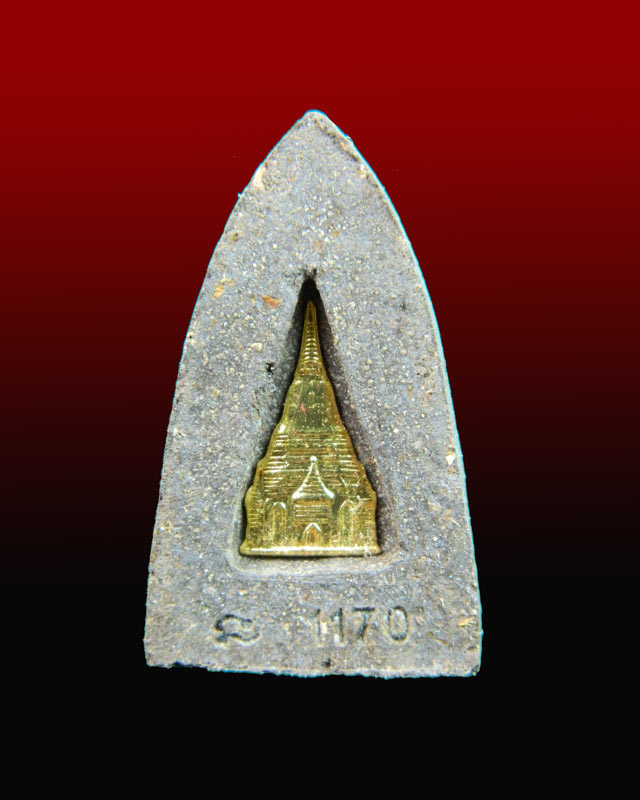 เนื้อว่านหลวงพ่อทวดหลังทองคำ อาจารย์ทอง วัดสำเภาเชย ปี 2549 รุ่นพระธาตุเจดีย์