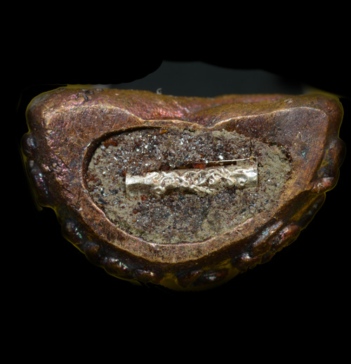 พระปิดตายันต์ยุ่ง มหายันต์มหามงคลหลวงพ่อคูณ วัดบ้านไร่ ปี 2556 รุ่นสร้างบารมี เนื้อทองแดงตะกรุดเงิน