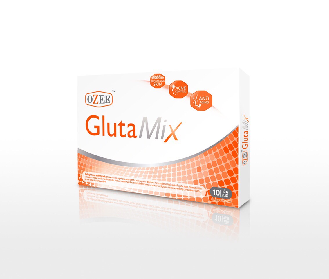 Ozee Gluta Mix โอซี กลูต้า มิกซ์ ขนาด 10 เม็ด