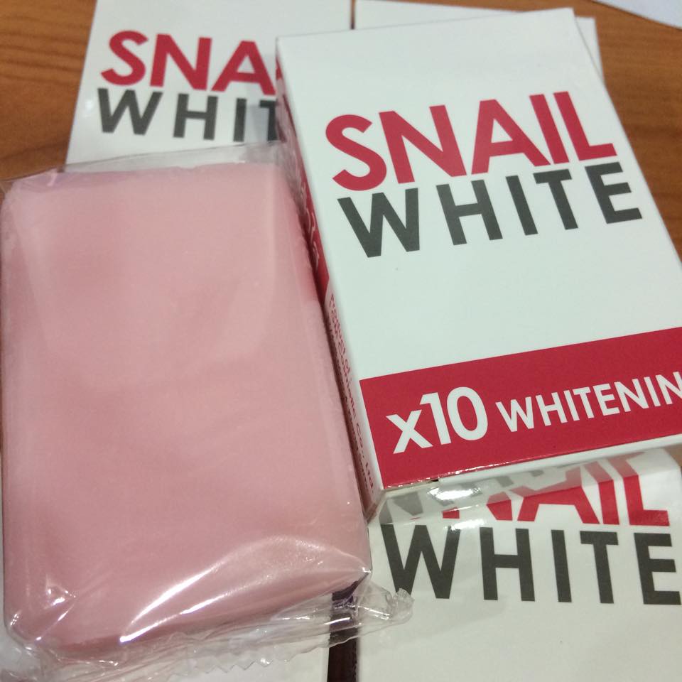 Snail White สบู่หอยทาก สเนลไวท์ X10 Whitening by JAR Si.Ka