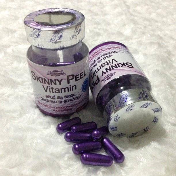 Skinny Peel Vitamin วิตามิน ลดแขน ลดขา ใบหน้าเรียวสวย