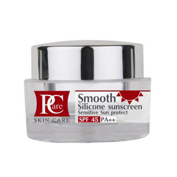 Smooth Silicone Sunscreen by Pcare Skin Care 15 ml. กันแดดสีเบจ ซิลิโคน เกลี่ยง่าย ไม่เป็นคราบ