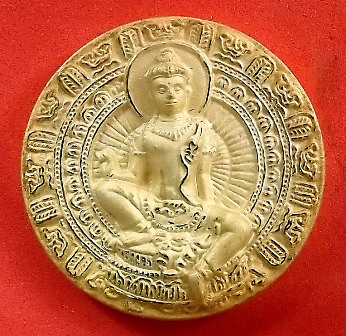 จตุคาม รุ่นเจ้าสัวยุค 8 เนื้อทองพ่นทราย ขนาด 3.2 ซม.พร้อมกล่อง