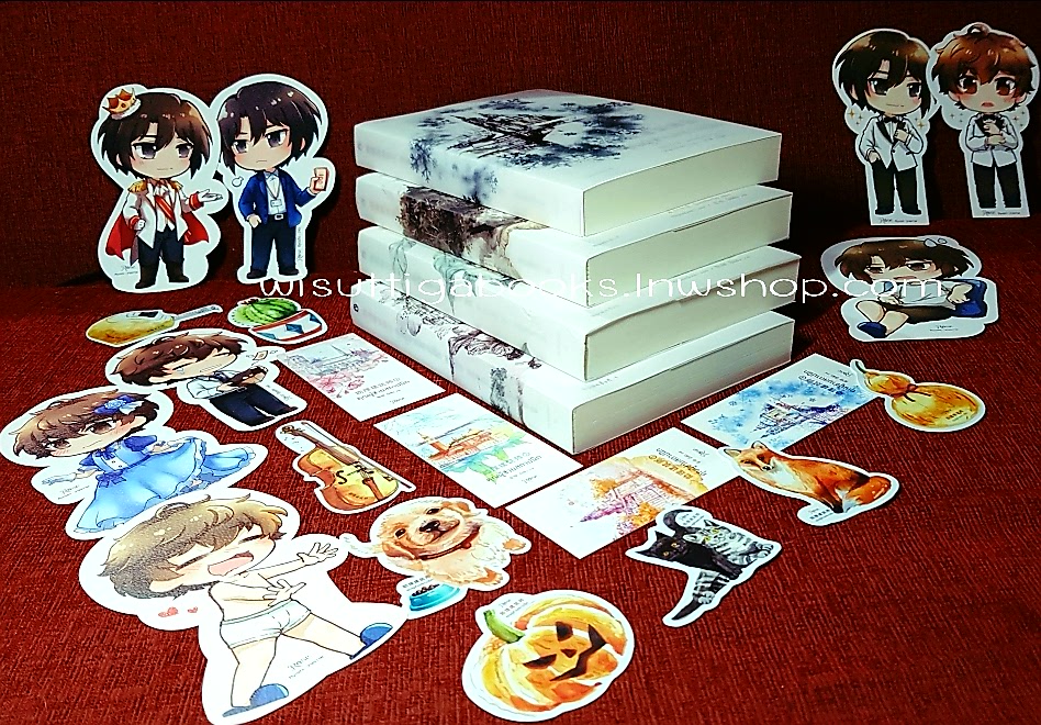 VBox คุณผู้ช่วยสถาปนิก (4เล่มจบ+ปกไข+การ์ดใส+จิบิ+โปสการ์ด+ที่คั่นครบ) : ซีเหอชิงหลิง เขียน ,หนิงเหมิงฉา แปล