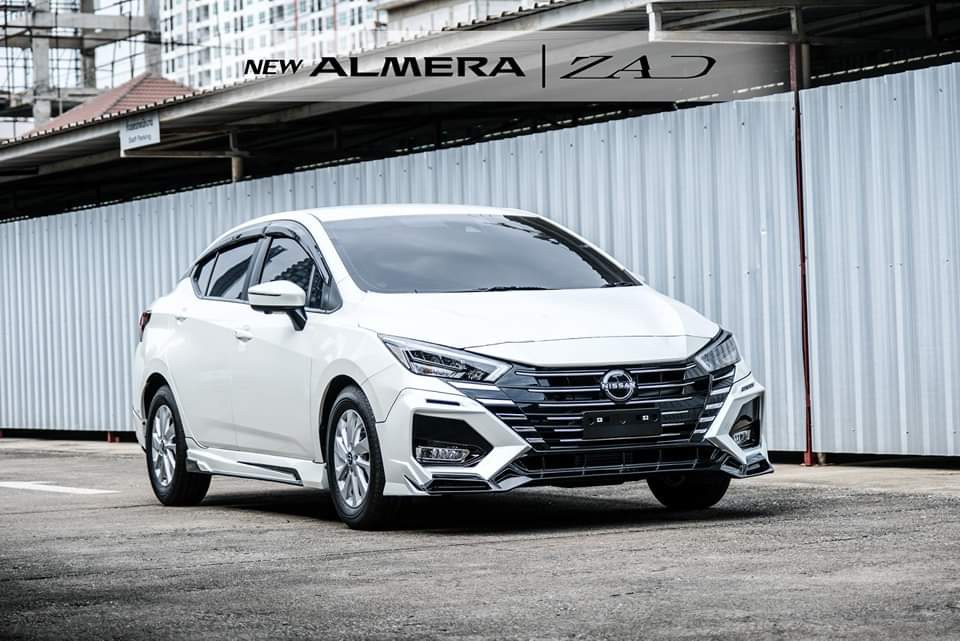 ชุดแต่งรอบคัน NEW Nissan Almera 2024 ชุดแต่ง ZAD