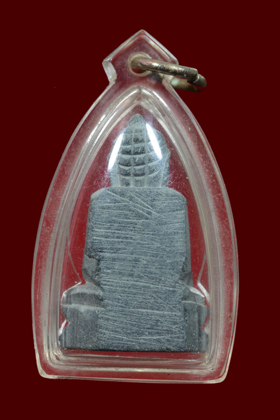 พระพุทธหินแกะ พุทธคยา พิมพ์พระประธาน ครูบาบุญชุ่ม