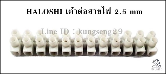 HALOSHI เต๋าต่อสายไฟ 2.5 mm (เส้น)