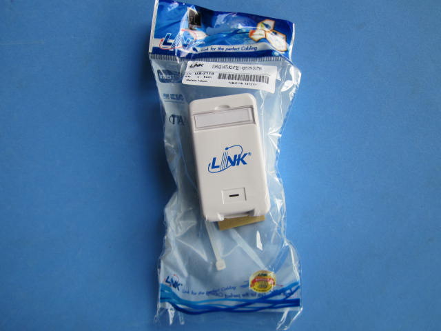 US-2118 กล่องแลน RJ45 แบบ1ช่อง ของLink