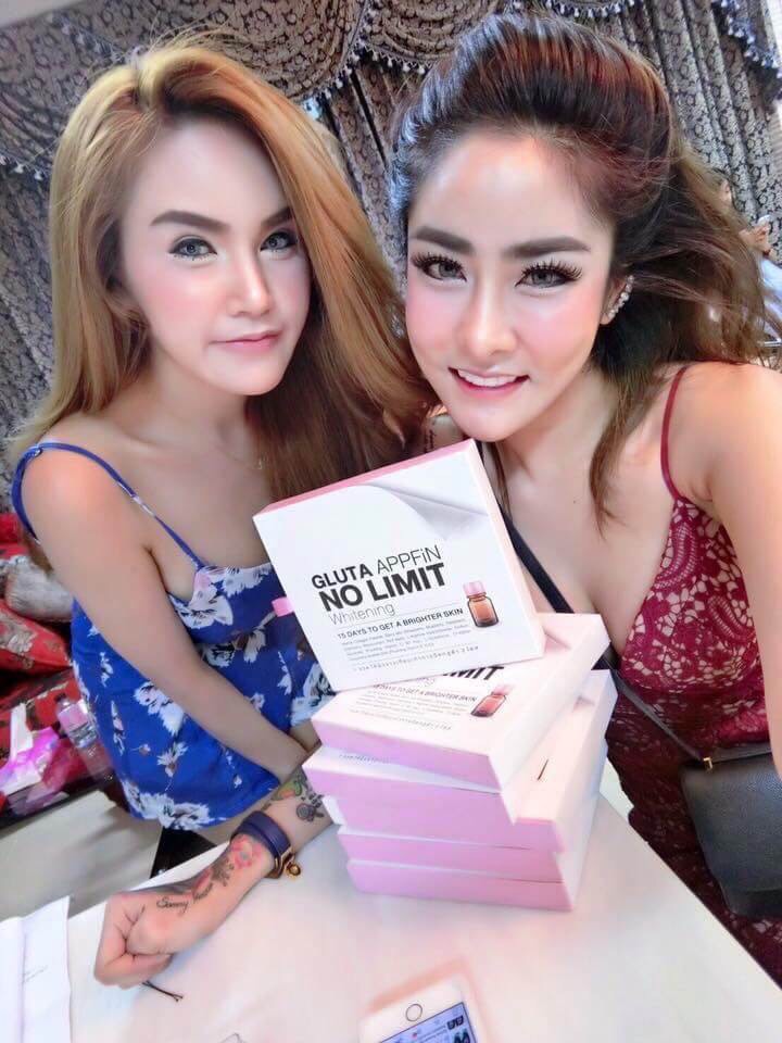 Gluta APP FiN สูตร NO LIMIT Whitening ราคา 750 บาท