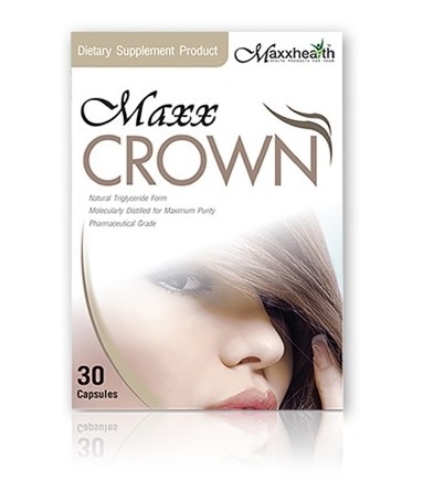 MAXX CROWN แม็กซ์ คราวน์ บำรุงผมและเล็บ 30 CAPSULES