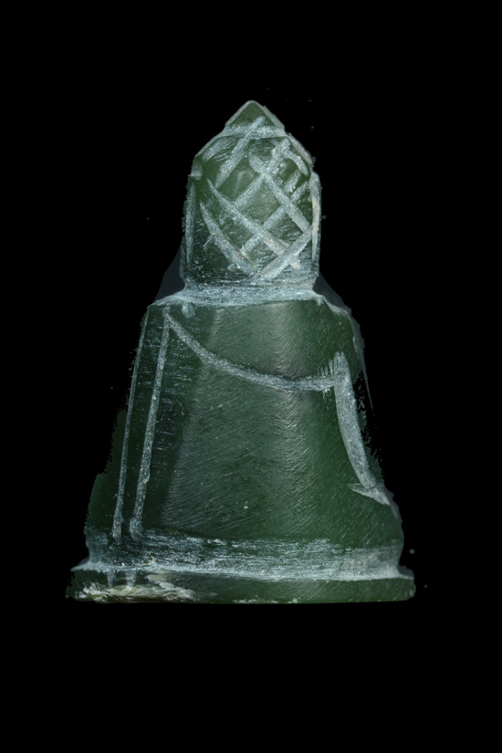 พระพุทธหยกแกะ หลวงพ่อวิริยังค์ วัดธรรมมงคล พ.ศ.2536