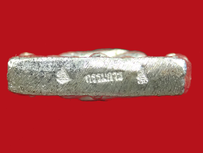 เหรียญเจ้าสัว 2 หน้า มหาเศรษฐี ญสส.90 สมเด็จญาณสังวร สมเด็จพระสังฆราช วัดบวรนิเวศวิหาร ปี 2546 เนื้อนวะพรายเงิน โค๊ต กรรมการ