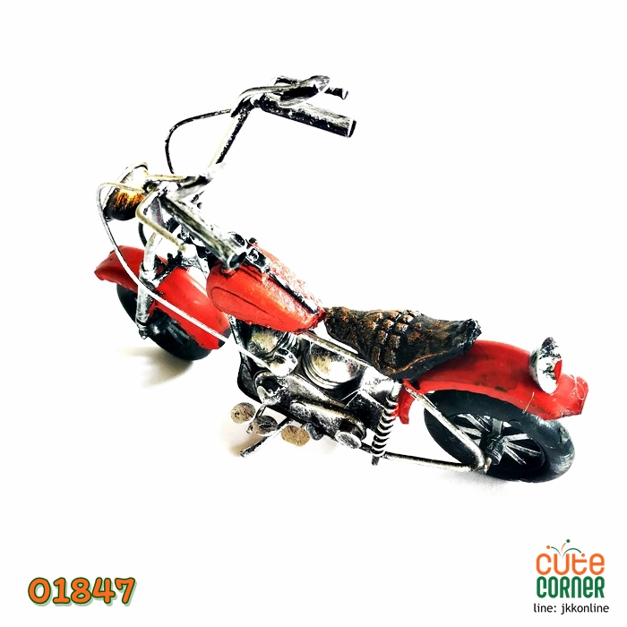 โมเดลรถมอเตอร์ไซค์ M242-Red ฟรีค่าส่ง