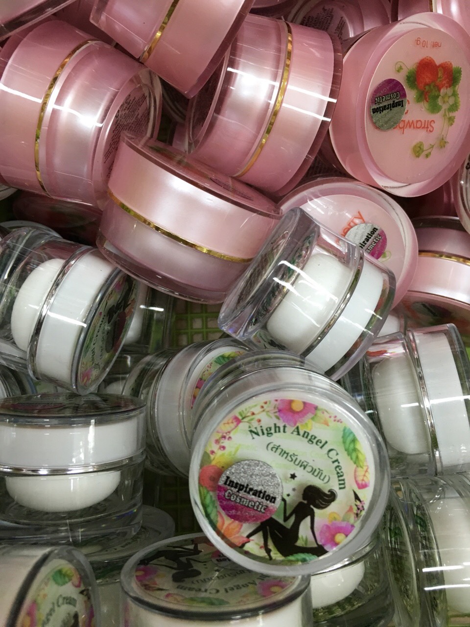 Night Angel Cream Plus Whitening 10 g. ครีมเทวดา ลดสิว ลดริ้วรอย ลดฝ้า กระ จุดด่างดำ