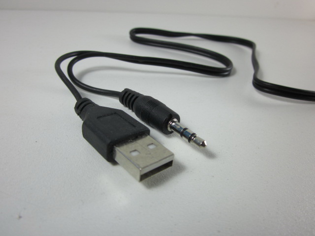 สายแปลง mini usb 5p เป็น 3.5และ usb male