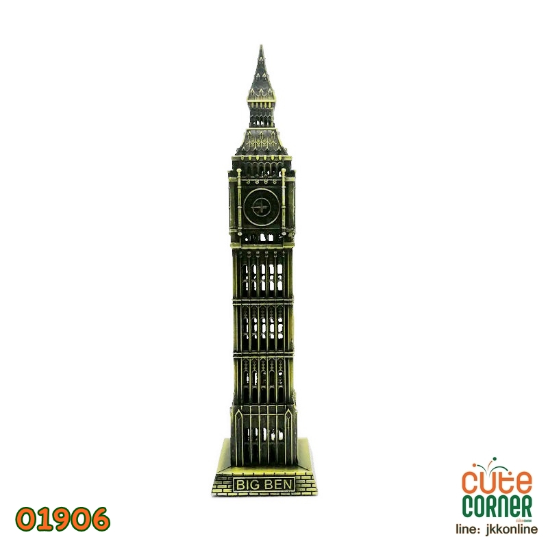 01906-โมเดลหอนาฬิกาบิ๊กเบน N1-XL 30 ซม - ฟรีค่าส่ง