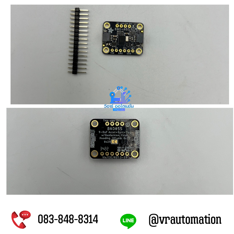 9-DOF Absolute Orientation IMU Fusion Breakout - BNO055 (ของแท้จาก Adafruit)