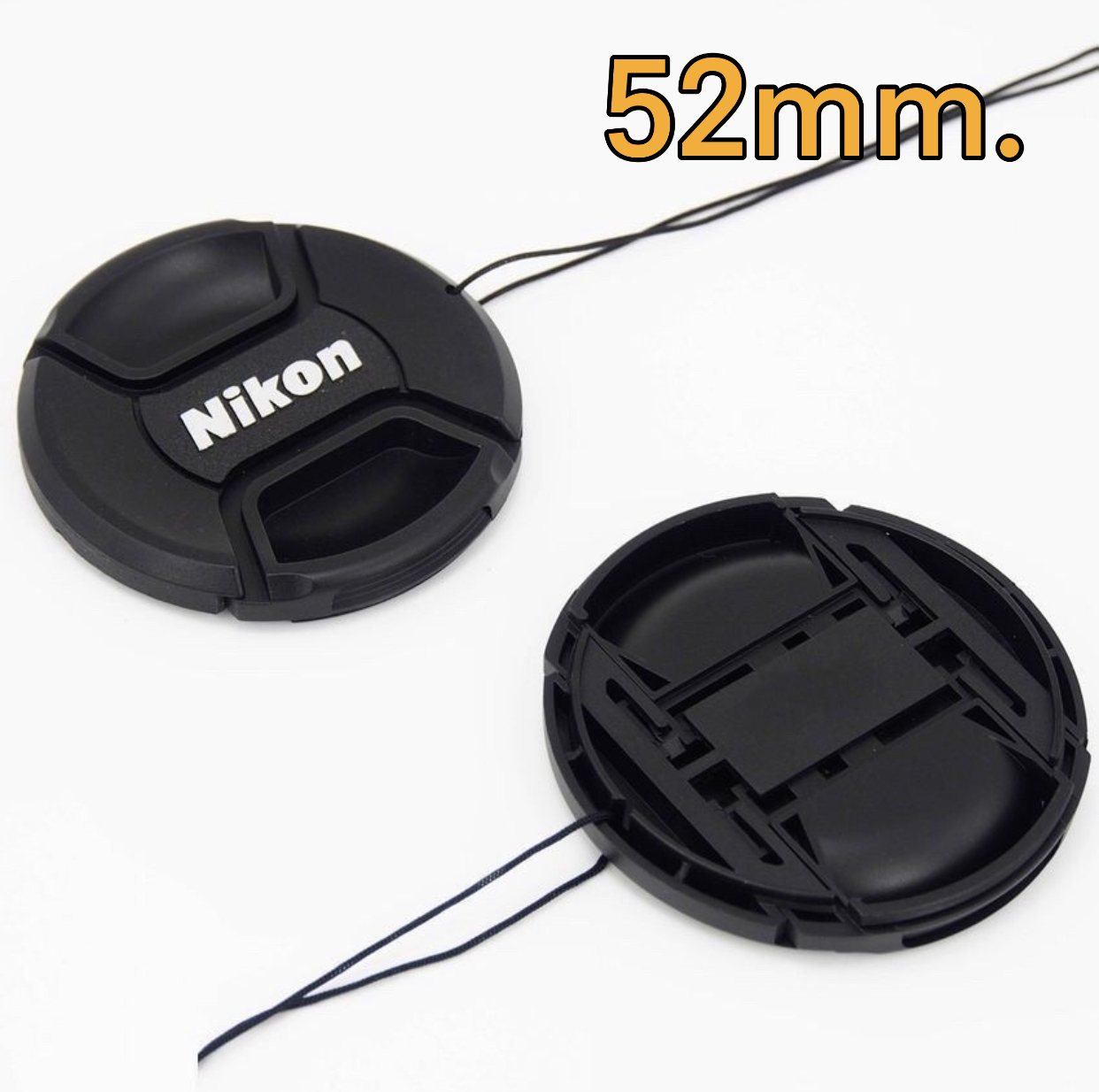 ฝาปิดเลนส์นิคอน ขนาด 52 มม./NIKON LENS CAP SIZE 52MM.