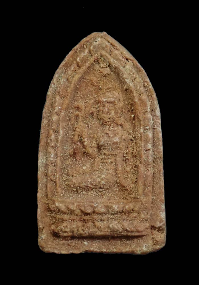 *พระปี 2497* พระแม่โพสพ วัดโพธิ์ศรี จ.ลพบุรี ปี 2497 สมเด็จพระพุฒาจารย์ (นวม) ปลุกเสก เนื้อผงแดง พร้อมบัตรรับรองพระแท้ (สถาบันการันตีพระ)