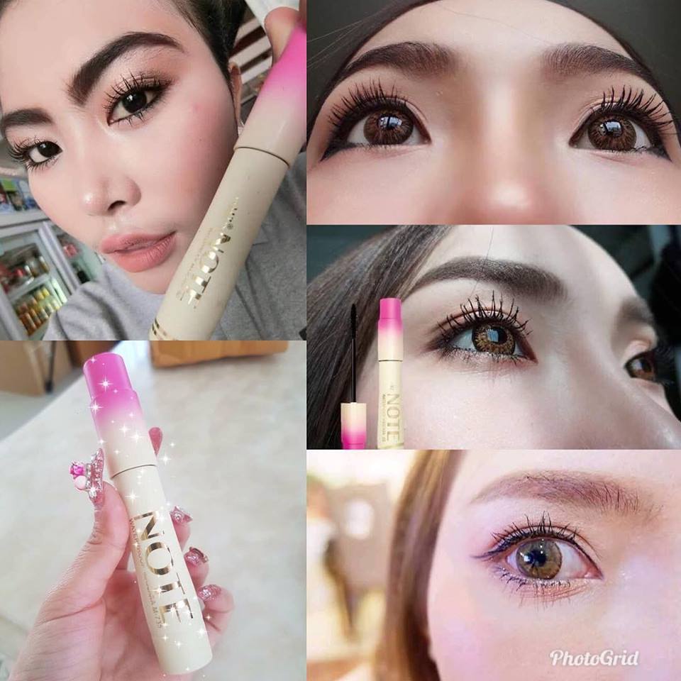 Note mascara 6D มาสคาร่าตาพริ้ม