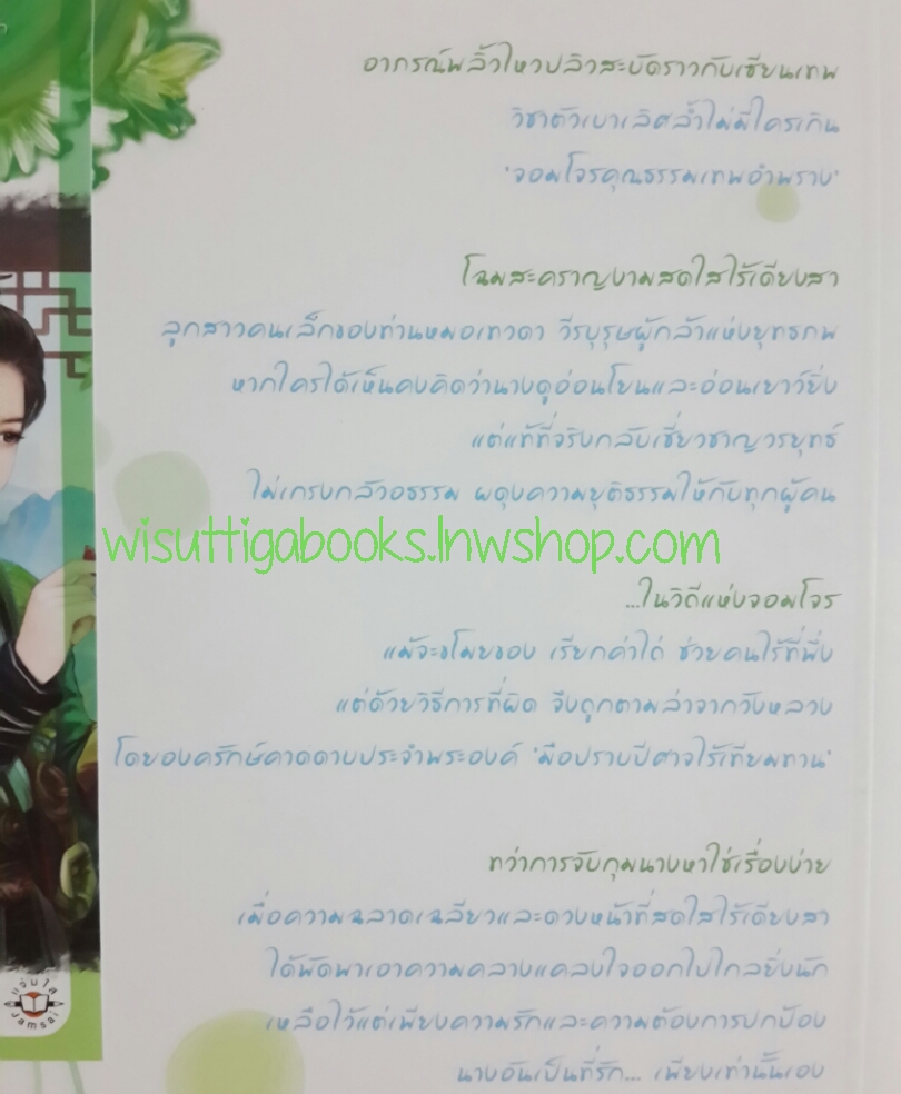 จอมโจรพยศรัก โดย หูเตี๋ย