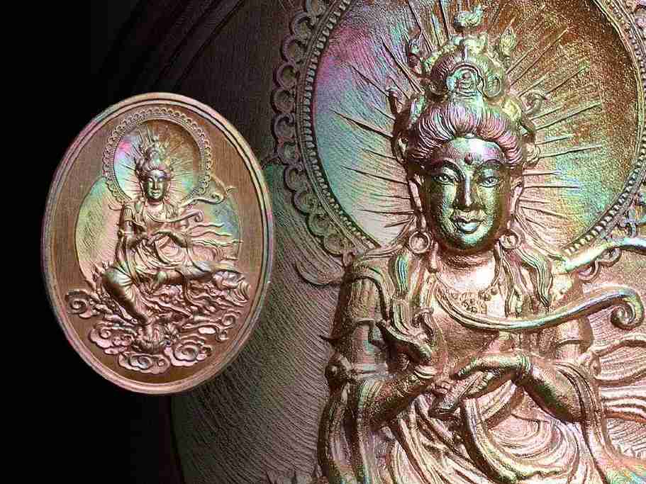 หลวงพ่อทวด รุ่น หมื่นปี เนื้อทองแดงผิวไฟ จากชุดกรรมการ