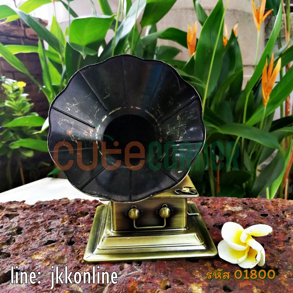 01800-โมเดลเครื่องเล่นแผ่นเสียง - ฟรีค่าส่ง