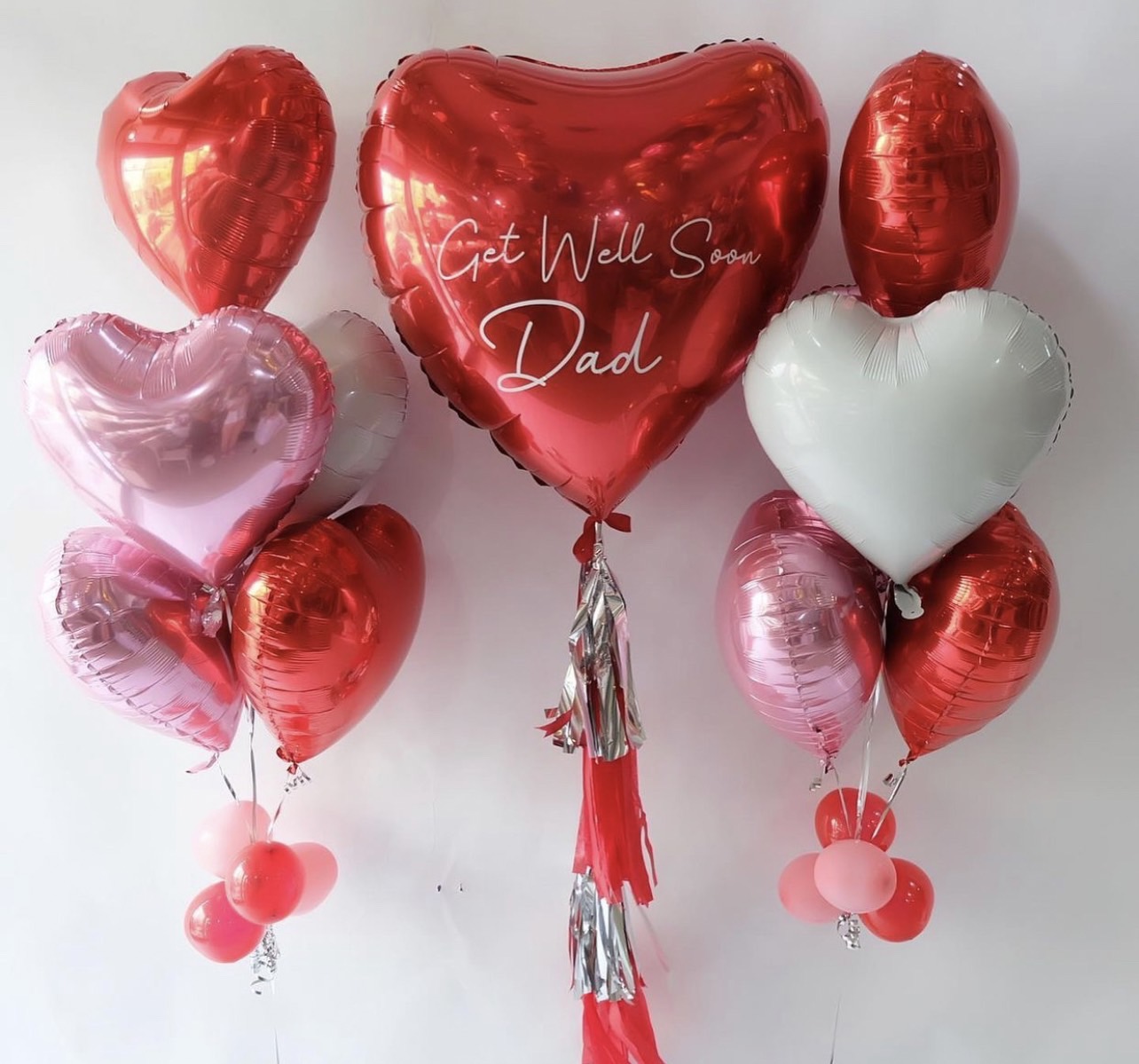 ลูกโป่งหัวใจสีแดง ของขวัญวาเลนไทน์ Valentine's balloon ไม่รวมข้อความ