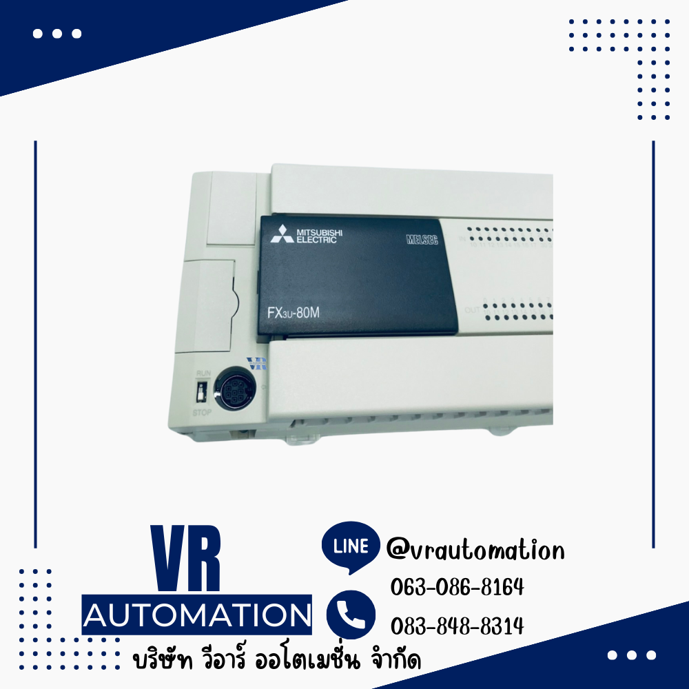 MITSUBISHI PLC FX3U-80MT/ES-A