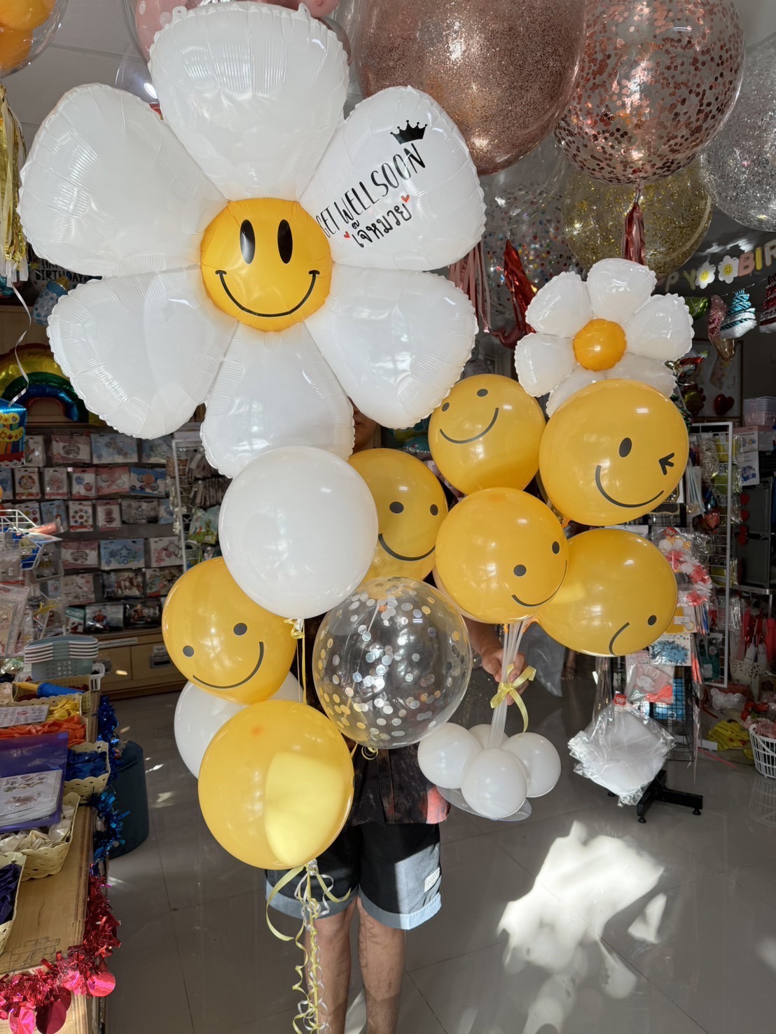 ลูกโป่งเยี่ยมไข้ Get well soon balloon