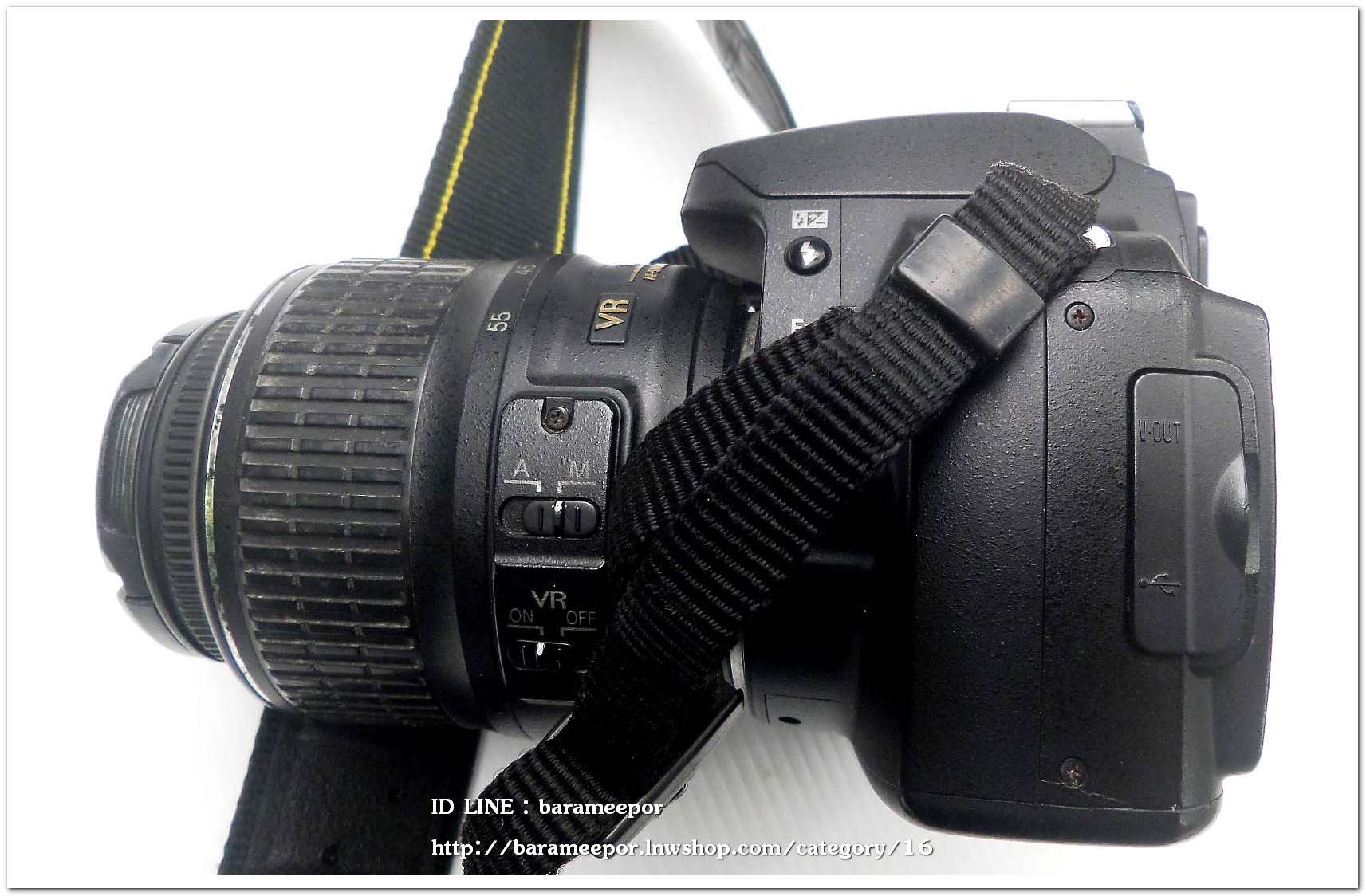 กล้อง NIKON D60 + 18-55 mm.