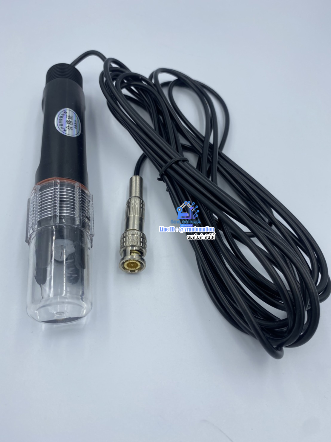 เซ็นเซอร์วัดค่า PH ในน้ำ และวัดอุณหภูมิ รอง RS-485 Modbus RTU