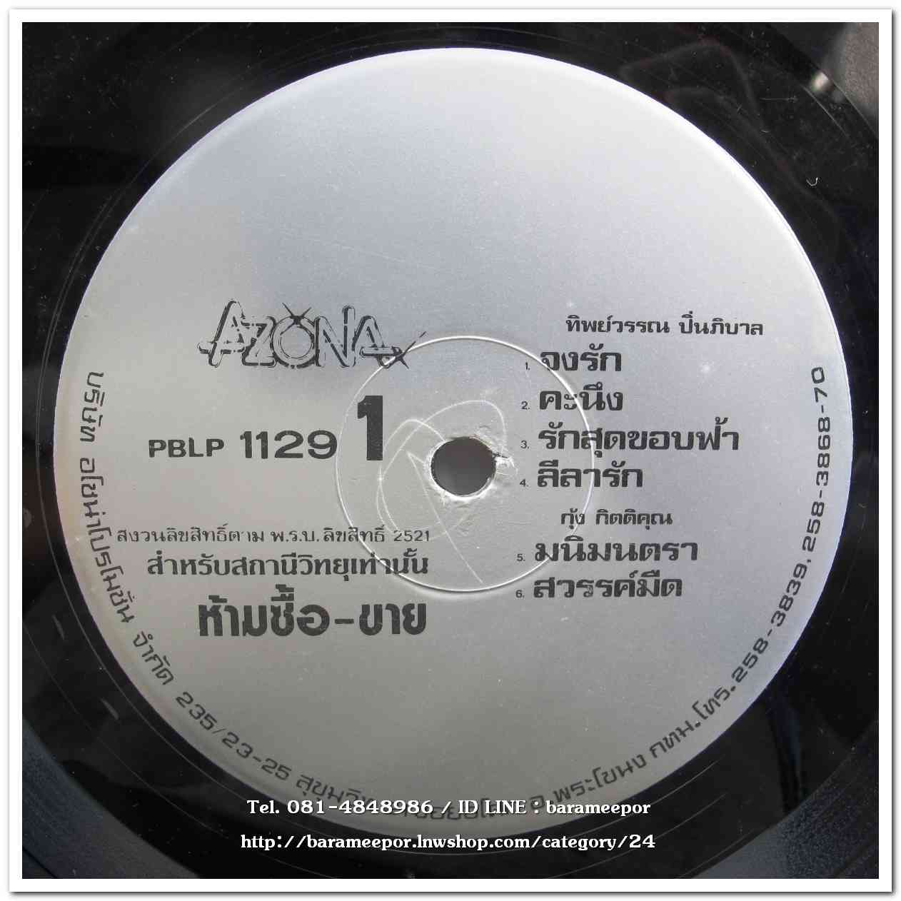 รวมเพลง AZONA ทิพย์วรรณ+กุ้ง+คนตจว.