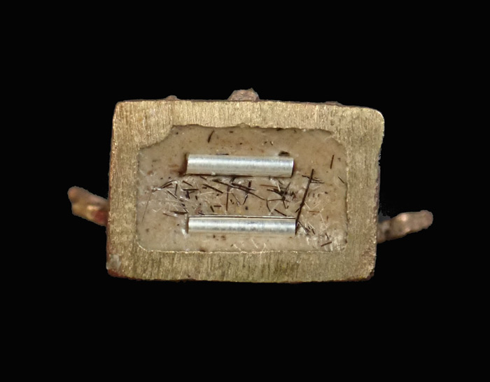 รูปหล่อท้าวเวสสุวรรณ รุ่นทรัพย์ทวีคูณ 89 ปี 2561 พ่อท่านเขียว วัดห้วยเงาะ ปัตตานี เนื้อมหาชนวน ตะกรุดเงินคู่/อุดผงมวลสารศักดิ์สิทธิ์และเกศา เลข 3639