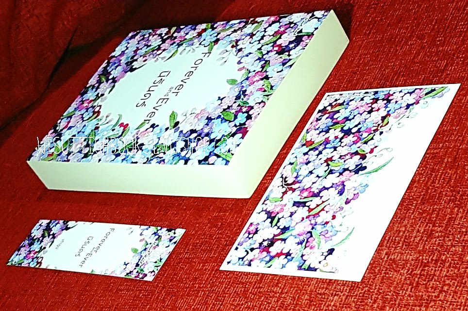 Forever and ever นิรันดร์ (โปสการ์ด+ที่คั่นครบ) โดย เถ้าธูป