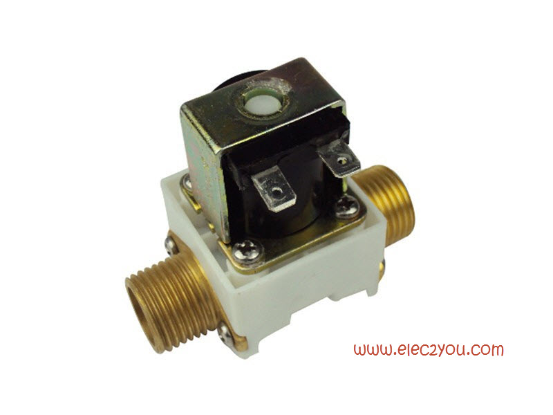โซลินอยด์วาล์ว Solenoid valve 1/2" 220 V