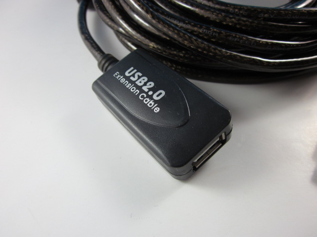 USB 2.0 Extension Cable 10M แพ็คดำ