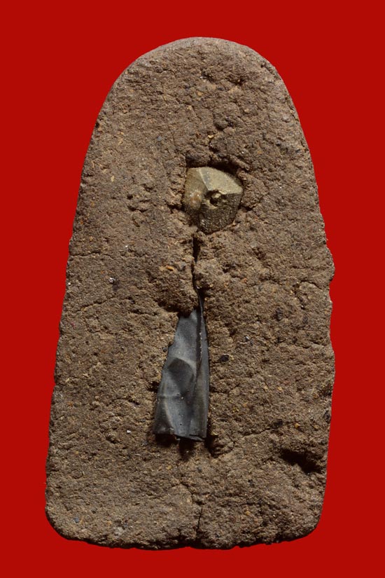 หลวงพ่อทวดเนื้อว่าน พิมพ์พระรอด วัดศรีมหาโพธิ์ พ.ศ. 2537