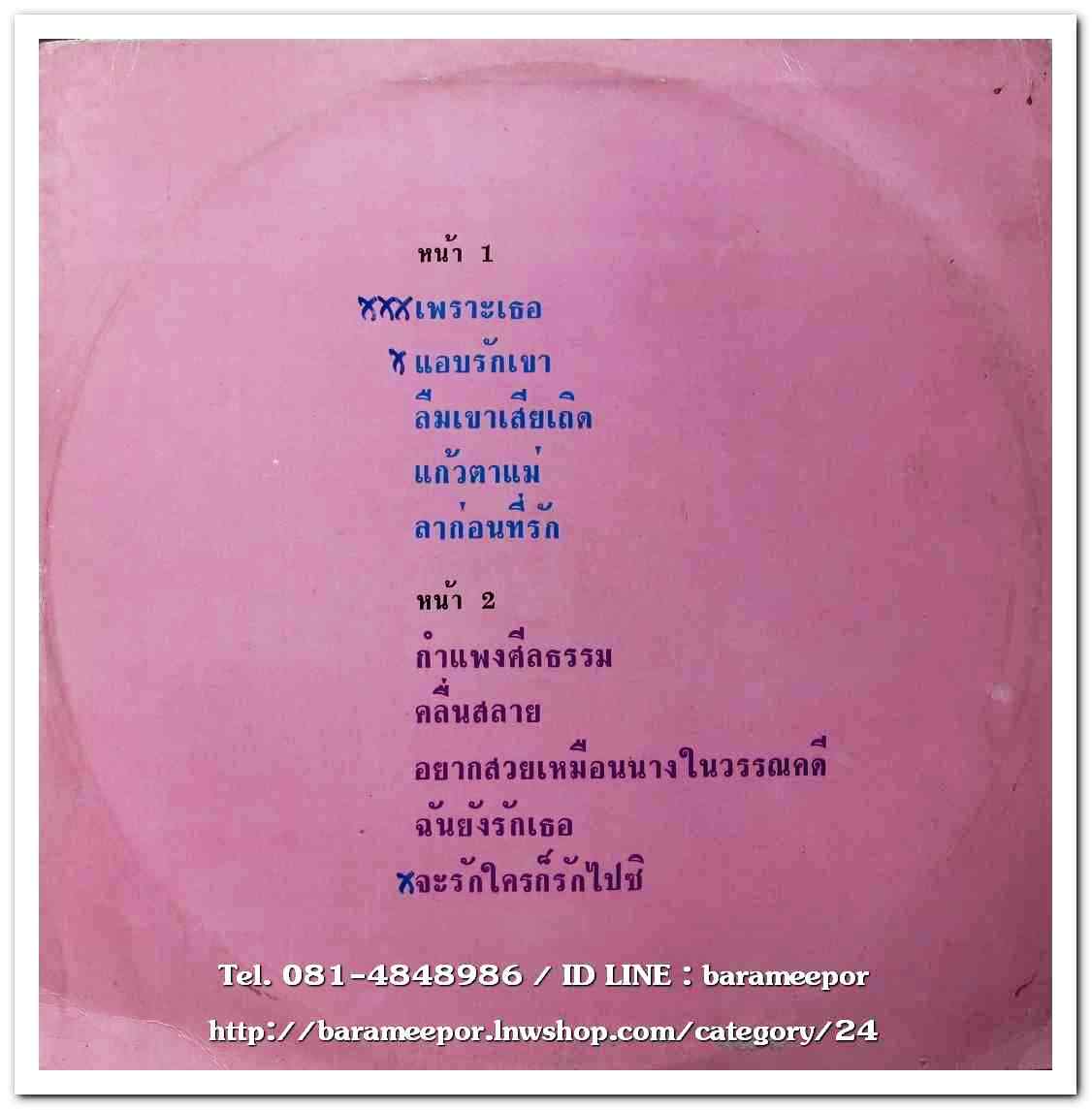 ศิรินันท์ โรจนธรรม ชุด เพราะเธอ