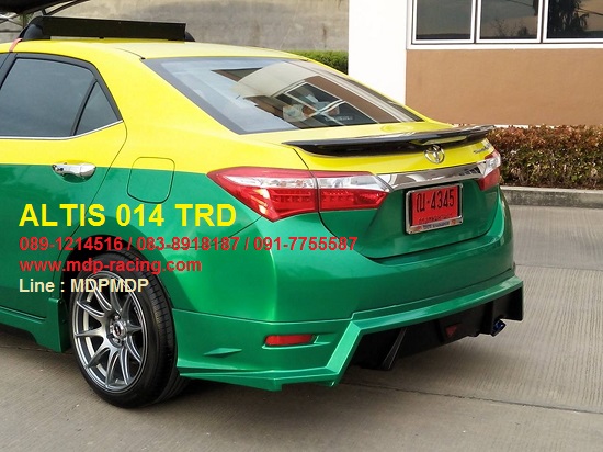 ชุดแต่ง อัลติส Altis 2014 2015 แต่งสวย TRD