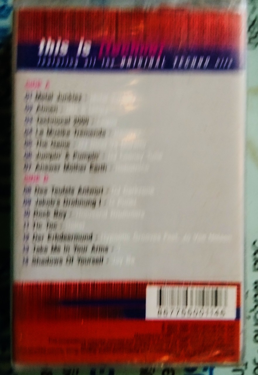 เทปเพลงไทย+สากล สภาพซีล ม้วนละ 50 บาท