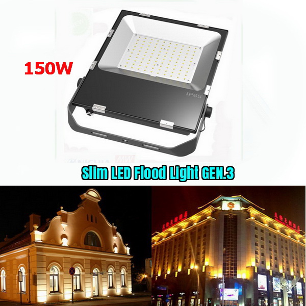 โคมสปอร์ตไลท์ Slim LED Flood Light GEN.3 150W